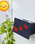Sleek Solar Wall Lamp with Smart Sensor, IP65 Waterproof Outdoor Light Fixture for Garden and Patio 6