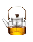 SmokedGlass | Elegant Natural Wood Tea Brewing Teapot (≈79 characters without spaces) 7