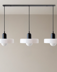 SoftGlow | 3-head Bauhaus Colored Glass Pendant Lamp for Home Living 0