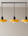 SoftGlow | 3-head Bauhaus Colored Glass Pendant Lamp for Home Living 11