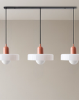 SoftGlow | 3-head Bauhaus Colored Glass Pendant Lamp for Home Living 18