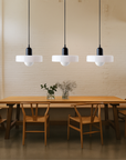 SoftGlow | 3-head Bauhaus Colored Glass Pendant Lamp for Home Living 1