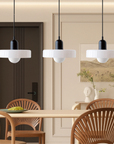 SoftGlow | 3-head Bauhaus Colored Glass Pendant Lamp for Home Living 7