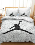 Soft Basketball Bedding Set with Ultra-Soft Duvet Cover and Pillowcases – Sporty Design for Comfort 1