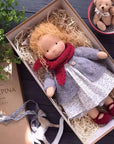 Soft Plush Toys Waldorf Handmade Cute Cotton Stuffed Plush Doll Packaging Dolls Fabricchanging Box Best Children Birthday Gifts 2