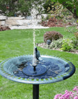 Solar Bird Bath Fountain with Eco-Friendly Design – Relaxing Water Sounds for Garden, Patio, or Balcony 2
