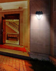 SolaraLight | Modern Solar Wall Lantern with Motion Sensor for Outdoor Use 2