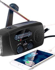 SolaraWave | Compact Multifunctional Emergency Hand Crank Radio 1
