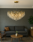 Solenor | Round Crystal Chandelier for Sophisticated Interior 0