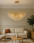 Solenor | Round Crystal Chandelier for Sophisticated Interior 2