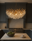 Solenor | Round Crystal Chandelier for Sophisticated Interior 3