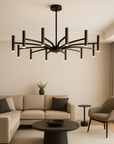 Solithra | Minimalist 12 Heads Contemporary Chandelier 3