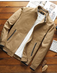 Solven | Cotton Bomber Jacket for Men with Classic Fit 4