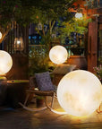 Solvyn | Spherical Solar Powered Garden Moon Lamp 2