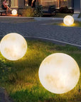 Solvyn | Spherical Solar Powered Garden Moon Lamp 3