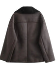 Sophia | Elegant Warm Leather Jacket for Women 6