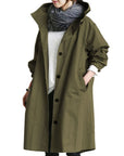 Sophie | Elegant Long Trench Coat for Women 0
