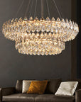 StarkGlow | Sophisticated Crystal Ring Chandelier 1