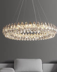 StarkGlow | Sophisticated Crystal Ring Chandelier 2