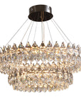 StarkGlow | Sophisticated Crystal Ring Chandelier 4