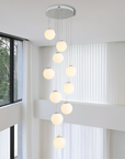 Steellan | Elegant Scandinavian Staircase Chandelier 4