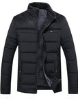 Stefan | Winter Coat with High Collar and Windproof Design for Men 0