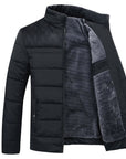 Stefan | Winter Coat with High Collar and Windproof Design for Men 1