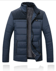 Stefan | Winter Coat with High Collar and Windproof Design for Men 3
