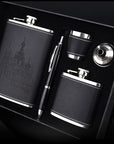 StellarCraft | Stylish Portable Stainless Steel Hip Flask Set for Travel 1