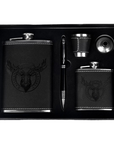 StellarCraft | Stylish Portable Stainless Steel Hip Flask Set for Travel 7