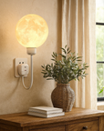 StoneGlow | Plug-in Moon Wall Lamp for Elegant Interior 3