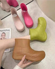 StormStride | Stylish Waterproof Anti-Slip Women's Rain Boots 1