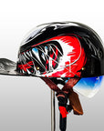 Stylish Motorcycle Helmet with DOT and ECE Certification – Lightweight ABS Shell and Multi-Density EPS Safety Buffer 13