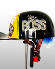 Stylish Motorcycle Helmet with DOT and ECE Certification – Lightweight ABS Shell and Multi-Density EPS Safety Buffer 9