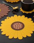 SunMat | PVC Heat-Resistant Sunflower Table Mat for Dining 1