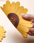 SunMat | PVC Heat-Resistant Sunflower Table Mat for Dining 6