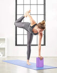 SupportFlex | Yoga Foam Block for Balance, Posture Support & Stretching 3