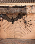 Table Runner Black Lace Halloween Decoration 4