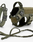 Tactical Dog Harness with Handle, Adjustable Fit and Reflective Details for Training and Safety 10