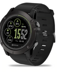 Tactical Smartwatch with 3D Interface, Waterproof Design, Heart Rate Monitoring for Fitness and Adventure 0