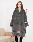ThermoHood | Oversized Heated Hoodie Blanket for Cozy Warmth 2