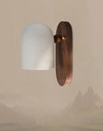 TimberSoul – Wabi-Sabi Walnut Wall Lamp for Natural Ambience 0