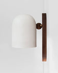TimberSoul – Wabi-Sabi Walnut Wall Lamp for Natural Ambience 3