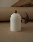 TimberSoul – Wabi-Sabi Walnut Wall Lamp for Natural Ambience 5