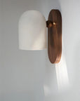 TimberSoul – Wabi-Sabi Walnut Wall Lamp for Natural Ambience 8