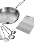 TitanEssence | Elegant Durable Titanium Pots and Pans Set for Healthy Cooking 0