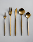 TitaniumElegance | Stylish Minimalist 20-Piece Cutlery Set 0