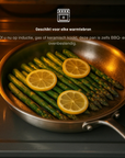 Titanium Elegance | Non Toxic Induction Cooking Pan with Hammered Finish 4