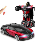Transforming Robot Car with Remote Control – Fun 2-in-1 RC Toy with Music and LED Lights 4