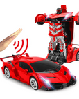 Transforming Robot Car with Remote Control – Fun 2-in-1 RC Toy with Music and LED Lights 6